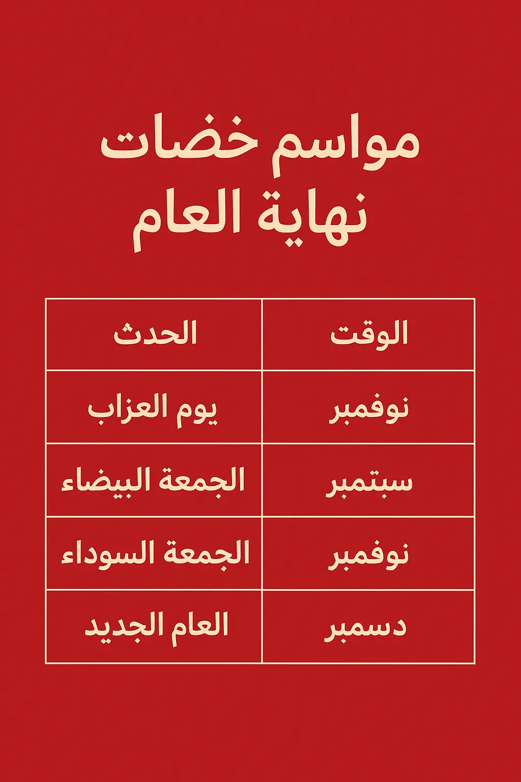 عروض نهاية السنة