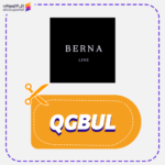 كود خصم بيرنا لاين للعبايات QGBUL