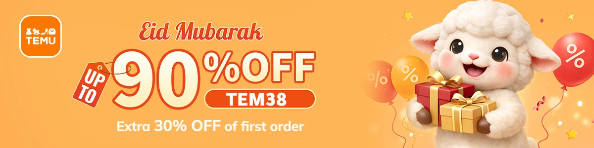 New Temu Saudi Arabia Discount Code Banner