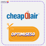 CheapOair promo code OPTIMISE50 now
